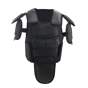 Riot control armor suit upper body vest