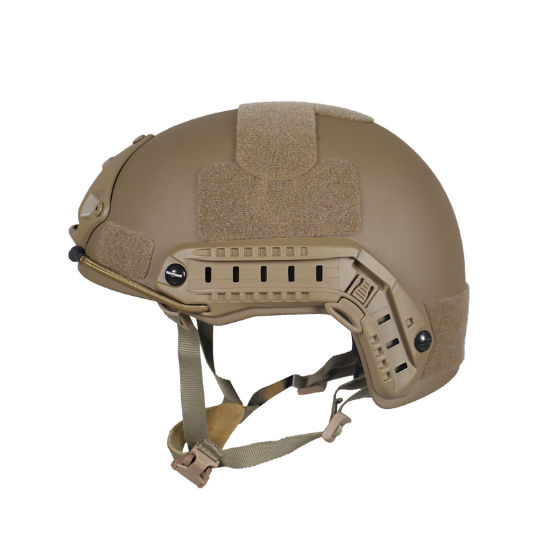 ballistic helmet rails