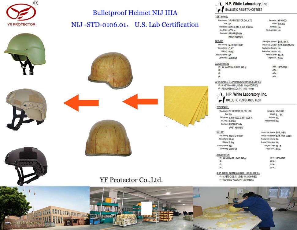 NIJ IIIA Ballistic Helmet Model